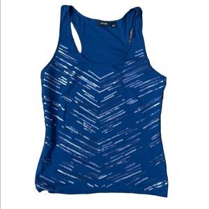 Apt 9 Large Sequin Striped Racerback Tank Top